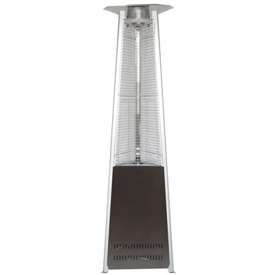 9,500 BTU Propane Tabletop Patio Heater Hanover Mini Pyramid 9500 BTU Propane